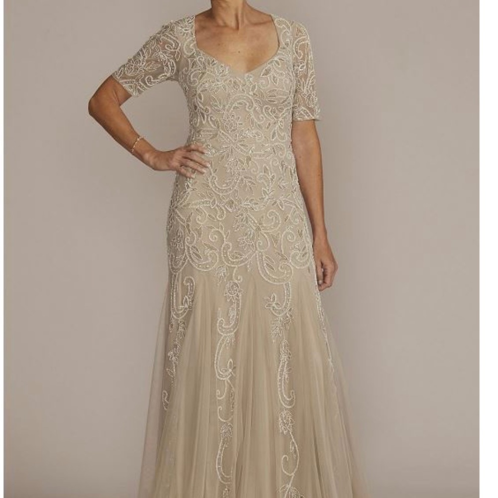 Mother of the bride/formal mid length dress